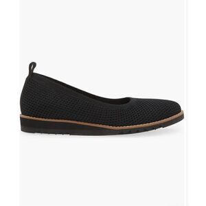 Eileen Fisher Etta Knit Slip-On Wedge Flat Shoe Size 7